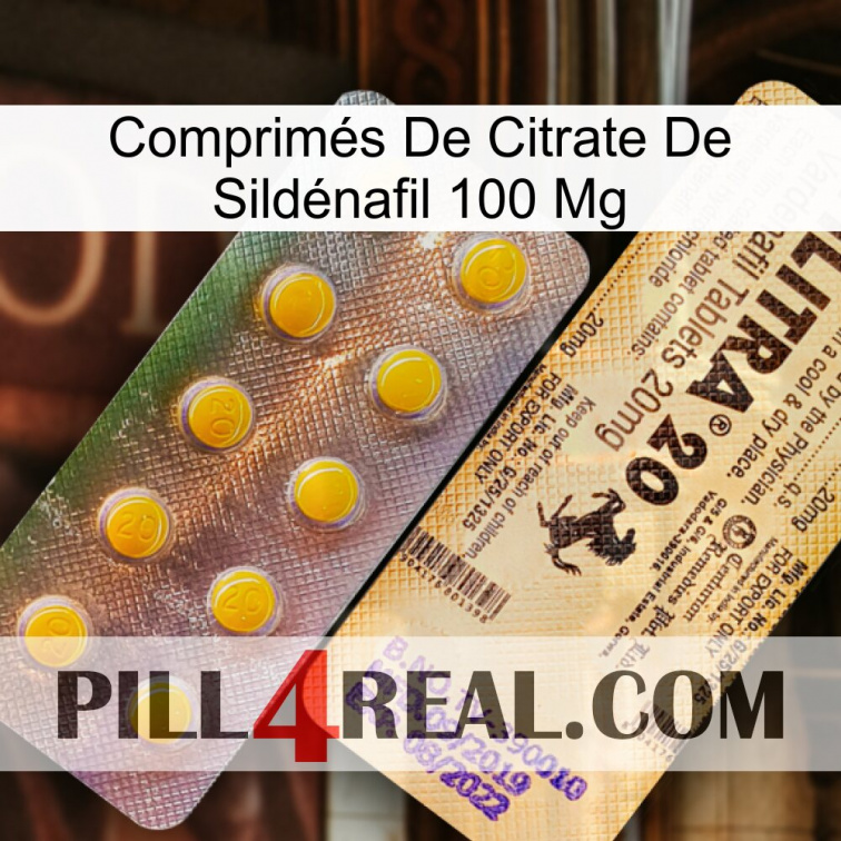 Comprimés De Citrate De Sildénafil 100 Mg new06
